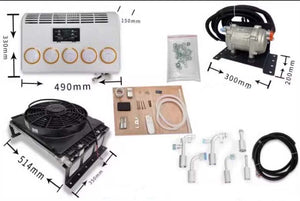 12V 24V electric drive air conditioning system of RV