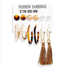 Load image into Gallery viewer, Boho Drop Dangle Long Tassel Earrings tassel earrings flower earring stud free shipping
