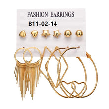 Load image into Gallery viewer, Boho Drop Dangle Long Tassel Earrings tassel earrings flower earring stud free shipping
