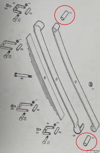 rear leaf spring rear support bush 93805992 93806388 for daily4x4